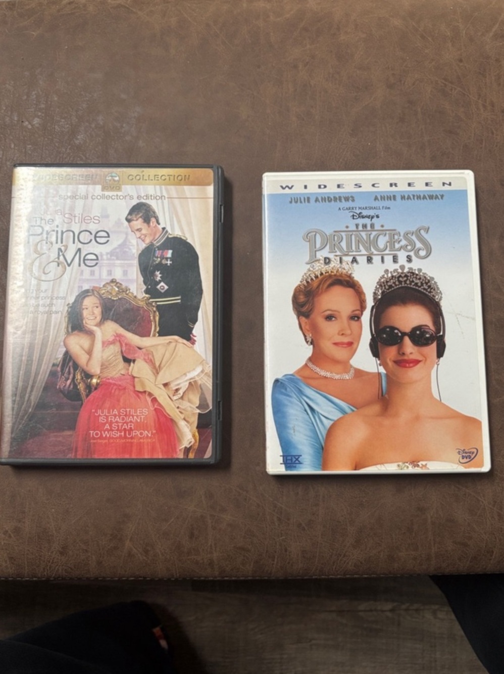 Disney The Princess Diaries / The Prince and Me DVDs